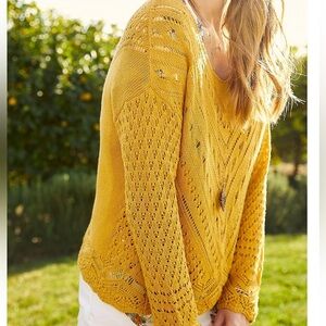 Maurices open stitch chevron sweater